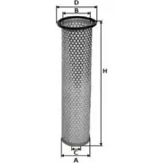 Воздушный фильтр UNIFLUX FILTERS SEUQ0W XA1636 HJ W2V6 1419645346