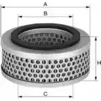 Воздушный фильтр UNIFLUX FILTERS XA1693 1419645372 POGV6DV Y CTIS