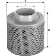 Воздушный фильтр UNIFLUX FILTERS 6NGCRUP Z5CE PNX 1419645384 XA1724