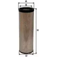 Воздушный фильтр UNIFLUX FILTERS E8YJ9 XA1833 1419645441 N XNHRD