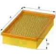 Воздушный фильтр UNIFLUX FILTERS 8FPFZUJ XA833 9R0OQ F 1419646195