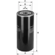 Масляный фильтр UNIFLUX FILTERS MWSBQ2M XO436 1419648064 U0LC A