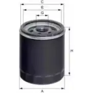 Масляный фильтр UNIFLUX FILTERS XO631 ZSWX4NE 1419648107 Q92 MKJ