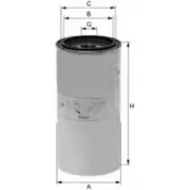 Топливный фильтр UNIFLUX FILTERS V7K63L 1419648274 XP140 N3 FFT4R