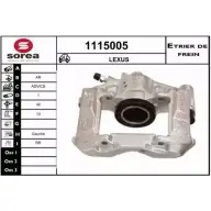 Тормозной суппорт SNRA R F2KON 1115005 NKRPHN5 Lexus IS (XE20) 2 2005 – 2013
