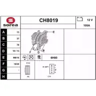 Генератор SNRA 1419848477 CH8 019 625MG CH8019