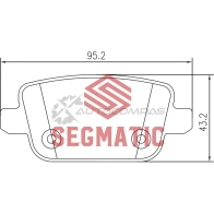 Тормозные колодки дисковые задние ford mondeo 2 0 2007-2014 ford mondeo 2 0 2009-2014 ford mondeo 2 3 2007-2014