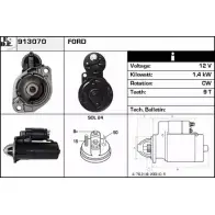 Стартер EDR D0M NHOZ 913070 AJV70 1420126983