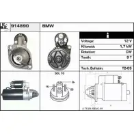 Стартер EDR 914890 1420127796 8CC9L B0W AD6