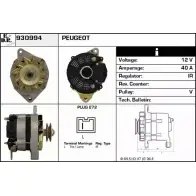 Генератор EDR 2X7IE7P GYTH J 1420129131 930994