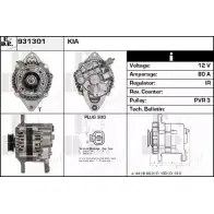 Генератор EDR 931301 UJEZQG 1420129434 3ZJ 8S6