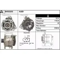 Генератор EDR UFI4VXF 945320 1420131647 ME4EXI I