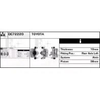Тормозной суппорт EDR JBH M7VR Toyota Avensis (T220) 1 Универсал 2.0 D (CT220) 82 л.с. 1997 – 1998 DC72220 ZQSRYBV