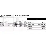 Тормозной суппорт EDR JG 6G3P4 DC72294 I1MKAXY Toyota Celica