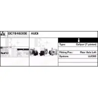 Тормозной суппорт EDR DC784630E GYFAMZ L SSV5QTZ Audi A6 Allroad (C6) 3 2004 – 2010