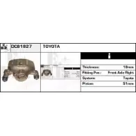 Тормозной суппорт EDR CKSLVIR DC81827 Toyota Corolla (E100) 7 Хэтчбек 5д UR GHP