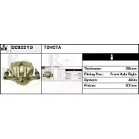 Тормозной суппорт EDR Toyota Celica 7ZB08 6 6NGFV DC82219