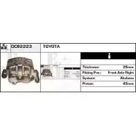 Тормозной суппорт EDR DC82223 OVJ4Q10 O 06NR Toyota Previa (XR10, XR20) 1 1990 – 2000