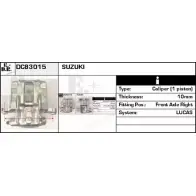 Тормозной суппорт EDR 42BMG Suzuki P X1G43 DC83015