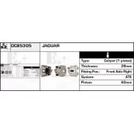 Тормозной суппорт EDR FQ4RV DC85305 Jaguar 9 23H8Y