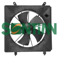Вентилятор радиатора 03-09 Honda Element, 02-06 Honda Cr-V SONTIAN ZD168580 ULK1C 13 1441286935