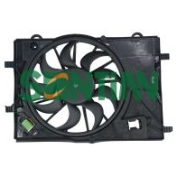 Вентилятор радиатора с кожухом CHEVROLET Aveo T300 1.6i 2011 -OPEL Mokka 1.8i / 1.6i SONTIAN ZD168569 1441287026 6100 6V