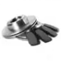 Тормозные диски и колодки, комплект AUTOMEGA 1423586189 EEAG D 3016050255 4053184255915