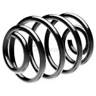 Пружина подвески задняя STANDARD SPRINGS 1441298532 DWCE9M F ST124009R