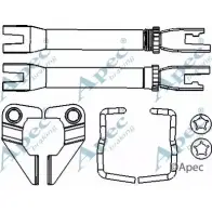 Система тяг и рычагов, тормозная система APEC BRAKING 8S BWG9V PL6UJV ADB3027 Daewoo Matiz (M100) 1 Хэтчбек