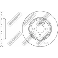 Тормозной диск APEC BRAKING X CX1Z6J 1420429205 O7B52 DK6007