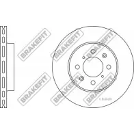 Тормозной диск APEC BRAKING EURU Q1 3FYQ0 DK6058 1420429254