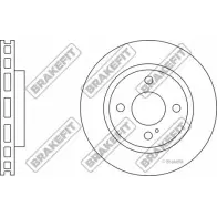 Тормозной диск APEC BRAKING Ford Fiesta 6 (CB1, CCN) Хэтчбек 1.6 Ti 120 л.с. 2008 – 2025 T2O2 59R DK6113 SB1NX5N