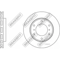 Тормозной диск APEC BRAKING 1420429366 6H7IE7 DK6174 3 8MF2Z1