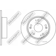 Тормозной диск APEC BRAKING 850FE7 DK6176 Honda Accord 7 (CL, CN) Седан 2.2 i CTDi (CN1) 140 л.с. 2004 – 2008 P3TV1 X8