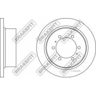 Тормозной диск APEC BRAKING Mitsubishi Pajero 2 (V3, V2, V4) Внедорожник 2.5 TD 4WD (V24C. V24W) 99 л.с. 1990 – 1999 46 NL0 DK6227 4CG3OL