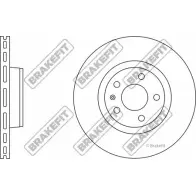 Тормозной диск APEC BRAKING S589WQ DK6256 Audi A6 (C6) 3 Универсал 3.0 Tdi Quattro 233 л.с. 2006 – 2008 CCKG U