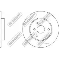 Тормозной диск APEC BRAKING 3C6JB Smart Fortwo (451) 2 Кабриолет 1.0 (4531. 4580) 71 л.с. 2007 – 2025 DK6261 TI 29SM