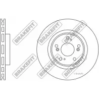 Тормозной диск APEC BRAKING DK6281 Honda CR-V 2 (RD) Кроссовер 2.2 CTDi (RD9) 140 л.с. 2005 – 2006 XR771 L GYNL3E