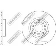 Тормозной диск APEC BRAKING 9W7MRV DK6287 Mazda 3 (BK) 1 Хэтчбек 2.0 MZR CD 143 л.с. 2006 – 2009 WPXPP 4