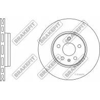 Тормозной диск APEC BRAKING EW1WNH 3 DK6288 QRCPHSB Audi A4 (B8) 4 Универсал