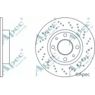 Тормозной диск APEC BRAKING SAL2 R DSK3235 1420429485 9XDW8G