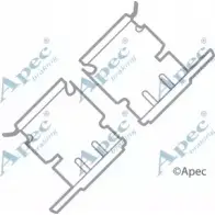 Комплектующие, тормозные колодки APEC BRAKING KIT1008 UP U58 97XD6D 1420429496