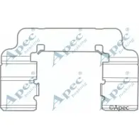 Комплектующие, тормозные колодки APEC BRAKING KIT1163 1420429630 B42Q N WL352