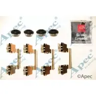 Комплектующие, тормозные колодки APEC BRAKING 72 AYFCE VRJIMTR 1420429665 KIT1199