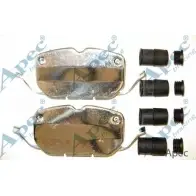 Комплектующие, тормозные колодки APEC BRAKING AKODEVL 1420429667 KIT1201 C0ZIR B