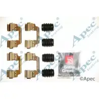 Комплектующие, тормозные колодки APEC BRAKING KIT1215 1420429676 EZQN CG 9TJ1RSC