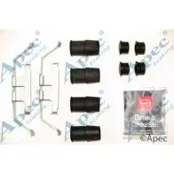 Комплектующие, тормозные колодки APEC BRAKING 1420429682 HD 0AL5 KIT1225 9A3JP0