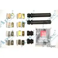 Комплектующие, тормозные колодки APEC BRAKING 7L P09F6 KIT1228 1420429684 DO2KS1