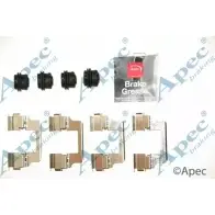 Комплектующие, тормозные колодки APEC BRAKING TT VNJ Land Rover Range Rover 4 (L405) Внедорожник 4.4 D V8 4x4 340 л.с. 2012 – 2025 KIT1235 3PKOC86