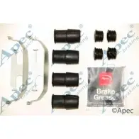 Комплектующие, тормозные колодки APEC BRAKING G9GF96 1420429705 N BHRTN KIT1249